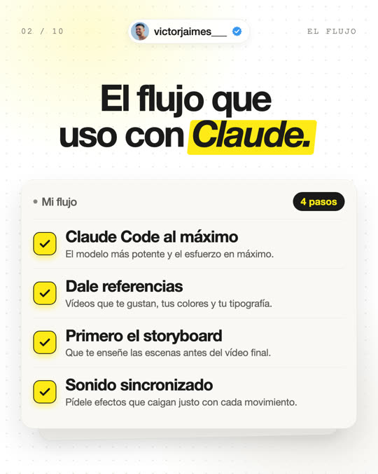 El flujo que uso con Claude